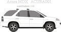 Acura offroad MDX  2000 Blueprints